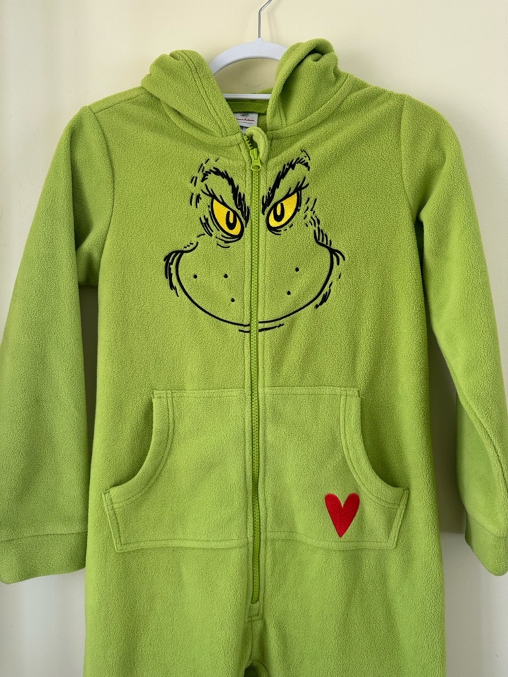 Hanna Andersson “The Grinch” kids size XL Onesie - Picture 5 of 10